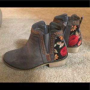 Grey Booties
